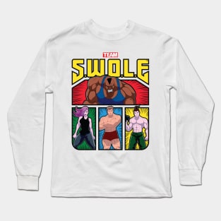 TEAM SWOLE HEROES Long Sleeve T-Shirt